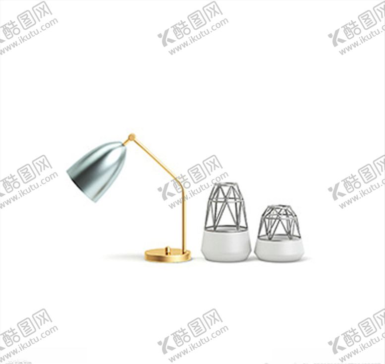 编号：52675309290129406616【酷图网】源文件下载-C4D模型台灯