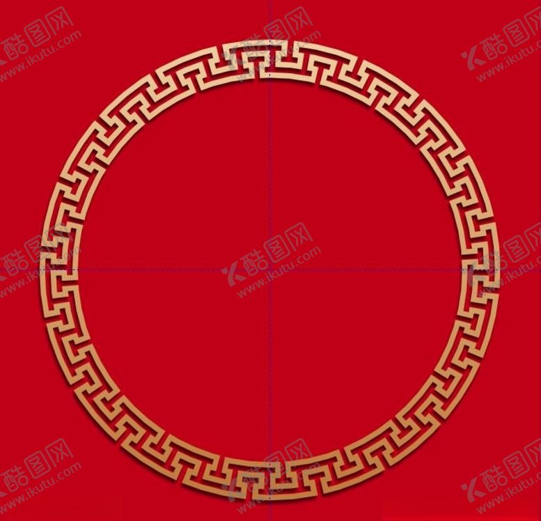 编号：77072707030010141519【酷图网】源文件下载-中国风边框金色
