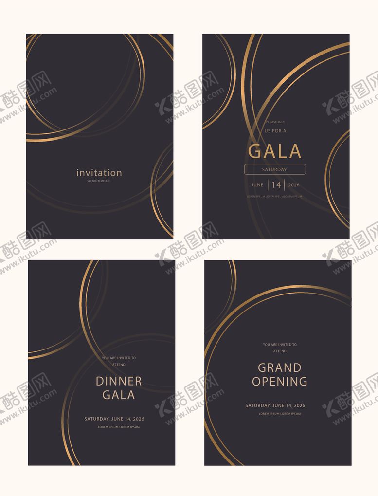 编号：66040111020109466996【酷图网】源文件下载-金色曲线背景