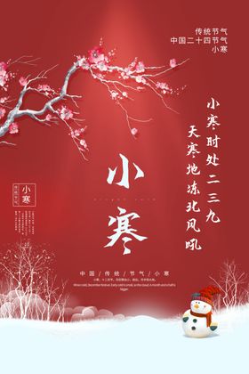 小寒海报