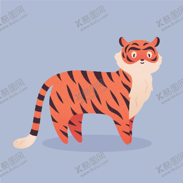 编号：19149410190246086989【酷图网】源文件下载-卡通老虎