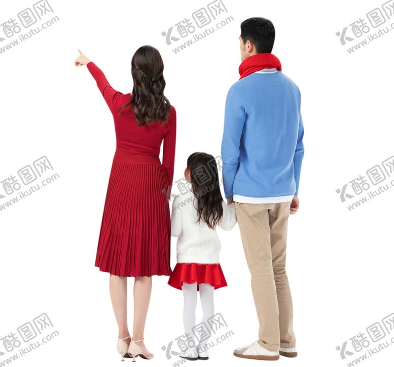 编号：68430005160301568775【酷图网】源文件下载-家人温馨一家三口团聚方向素材