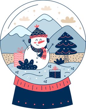 水晶球免抠图卡通礼品装饰