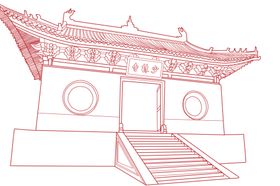 少林寺插画 