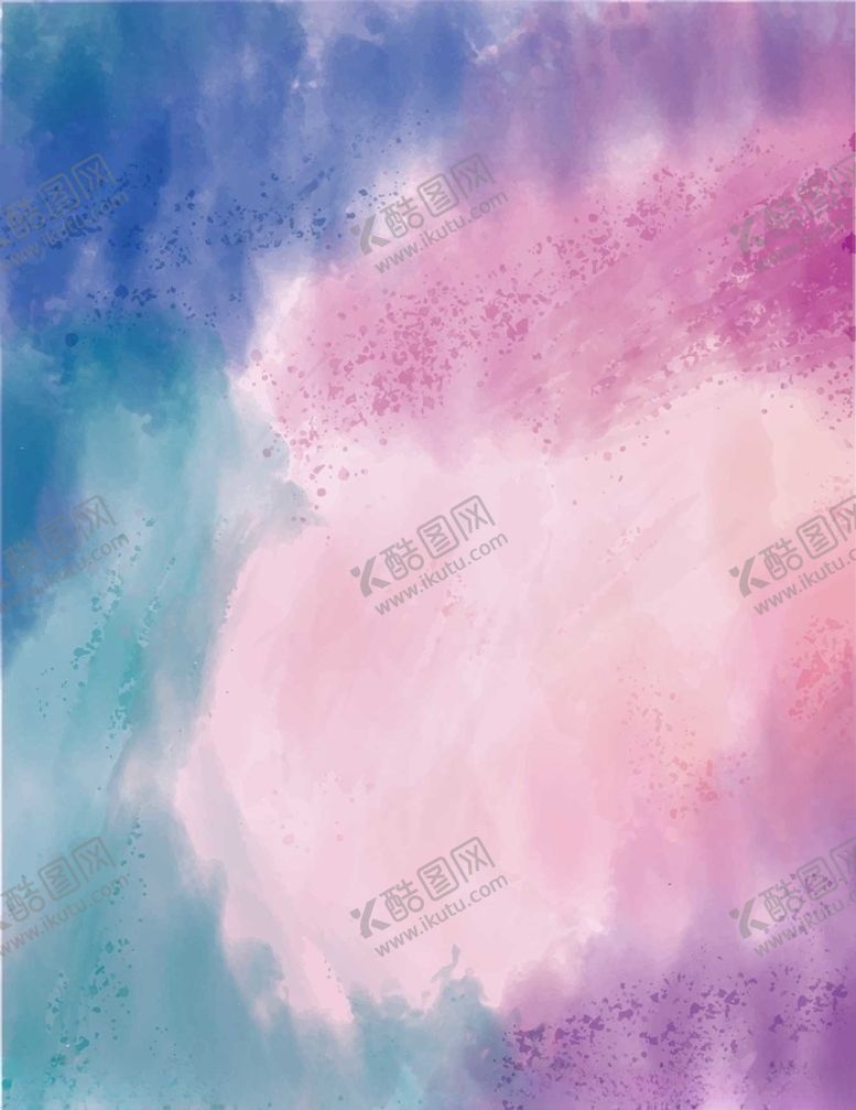 编号：91980610091232194011【酷图网】源文件下载-水彩颜料素材绘画