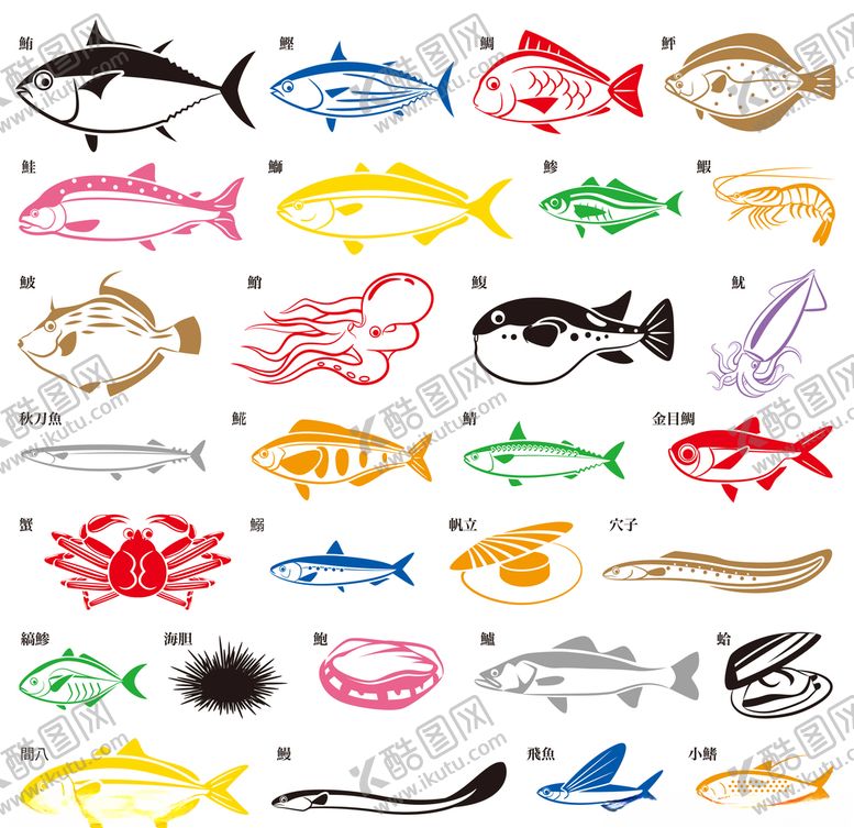 编号：87827610271930512838【酷图网】源文件下载-卡通鱼