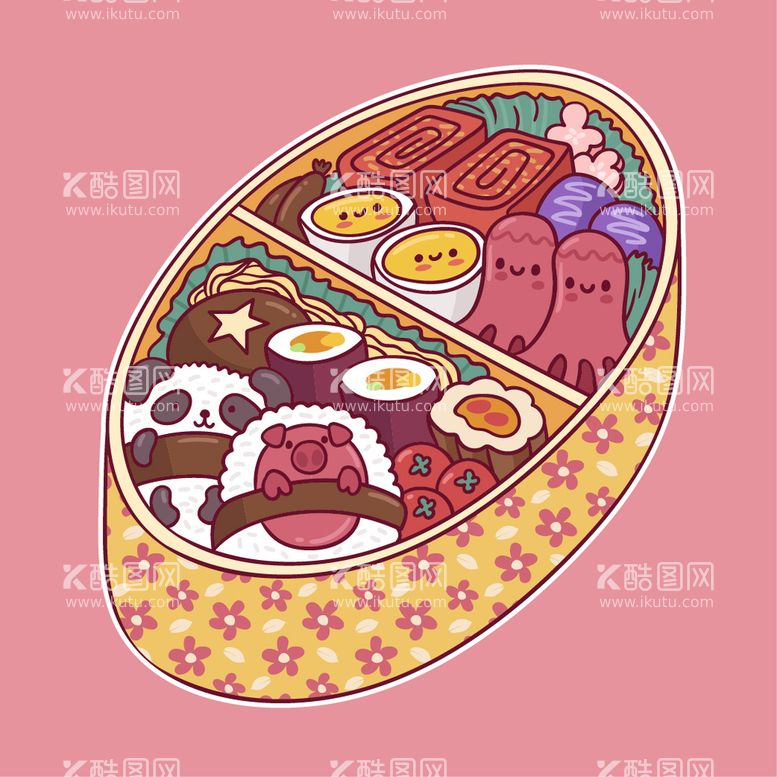 编号：76859110011608087891【酷图网】源文件下载-日料插画