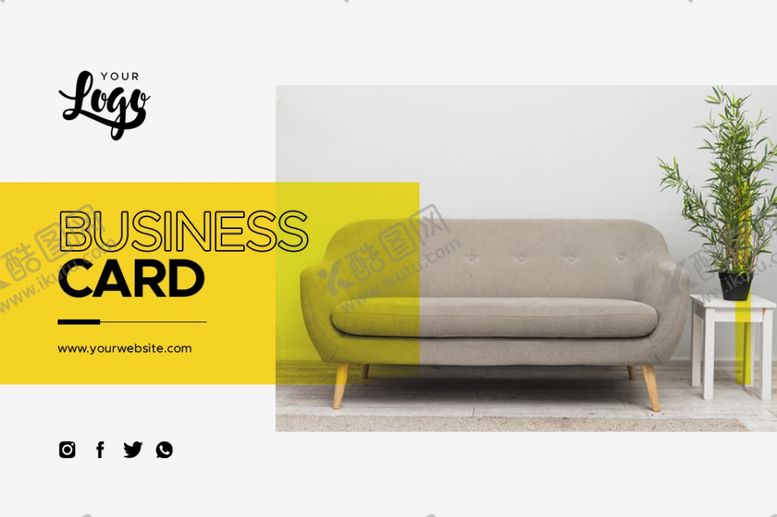 编号：68175309271000484528【酷图网】源文件下载-家纺行业名片