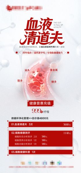 血液健康海报