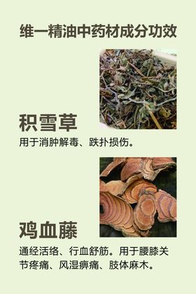 维一精油成份