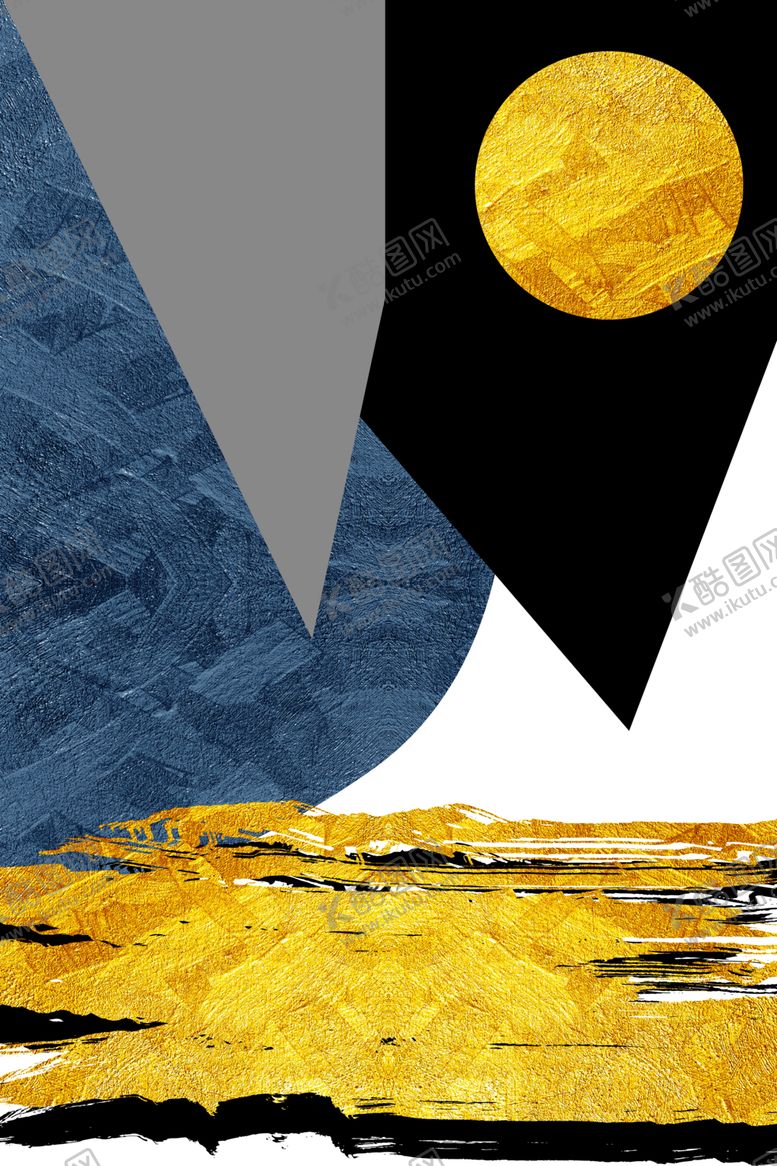 编号：44250109261612191069【酷图网】源文件下载-抽象装饰画