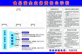 学校集中用餐食品安全主体责任清