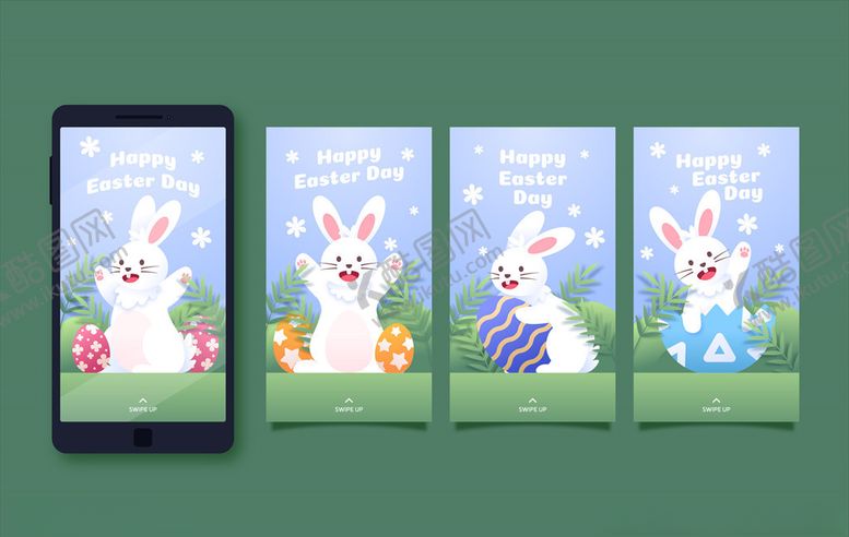 编号：15324309220649361605【酷图网】源文件下载-手机兔子壁纸