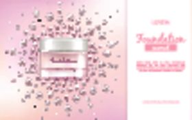 化妆品护肤品香水美容广告