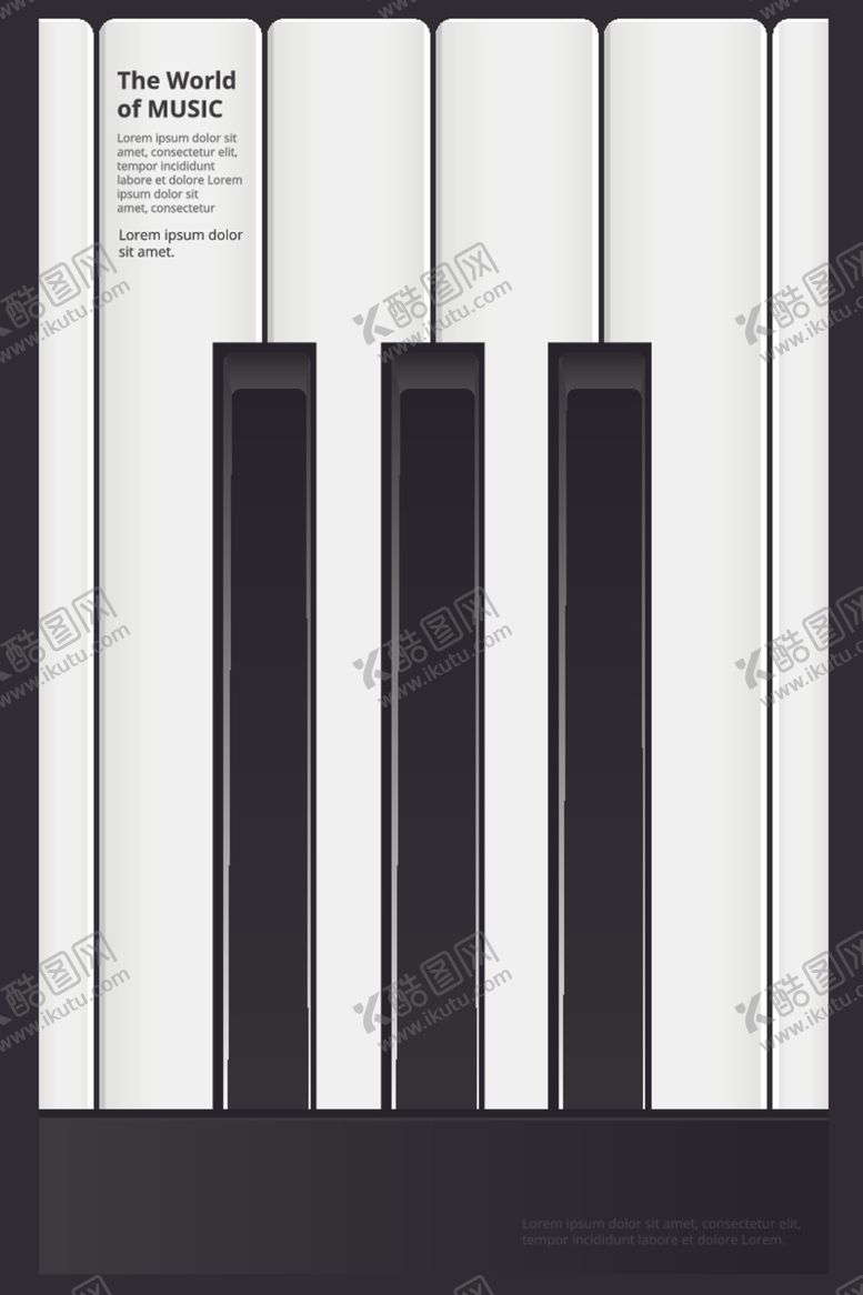 编号：12809809232044247169【酷图网】源文件下载-音乐乐器大气海报