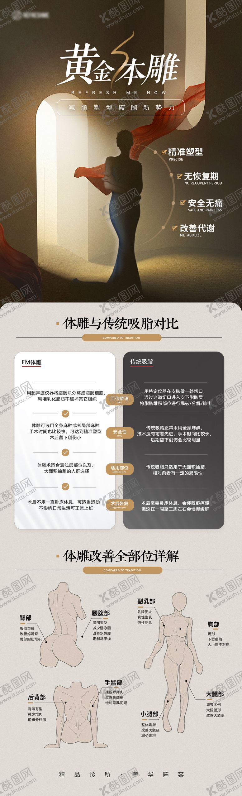 编号：98278211021511248468【酷图网】源文件下载-医美体雕海报