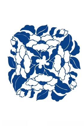 青花纹理