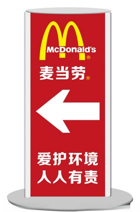 麦当劳灯箱