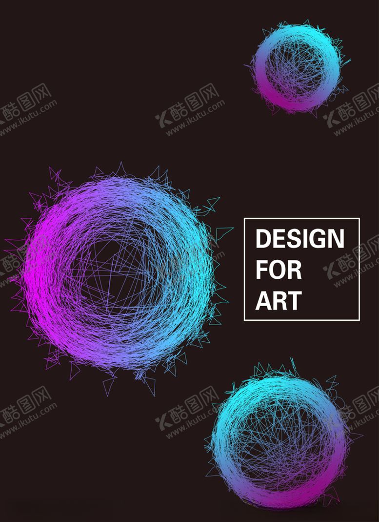 编号：56996609242248417870【酷图网】源文件下载-矢量炫酷彩色渐变曲线