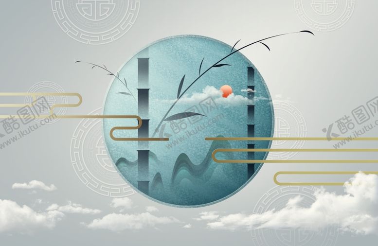 编号：36167210090039317934【酷图网】源文件下载-水墨中国风