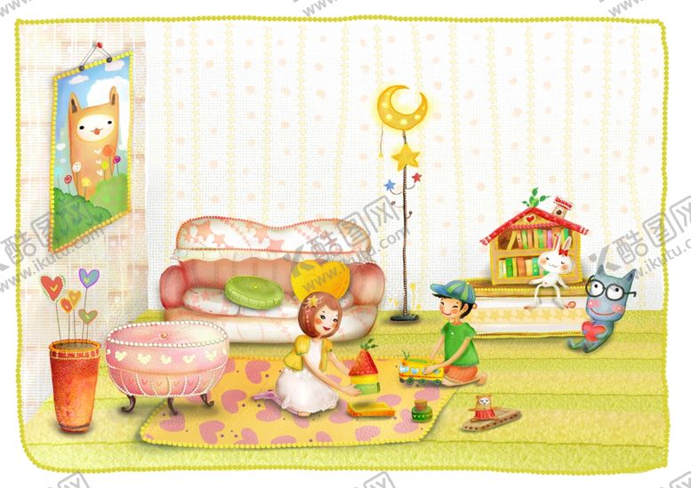 编号：35915609221158128810【酷图网】源文件下载-卡通唯美背景