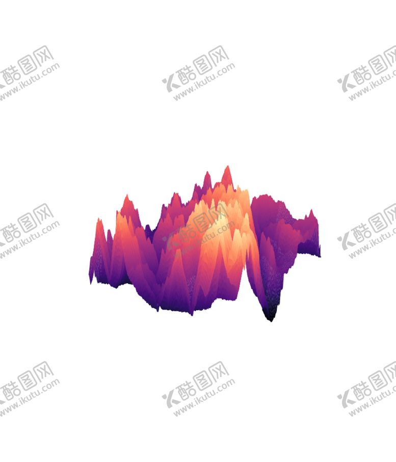 编号：49120804190417034327【酷图网】源文件下载-抽象山峰