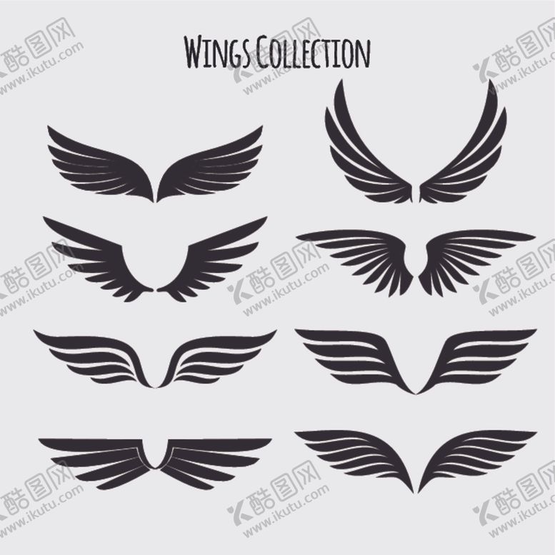 编号：34488609111705356226【酷图网】源文件下载-翅膀logo