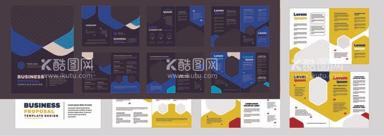 编号：69220612010530453365【酷图网】源文件下载-画册 单页 封面模板 宣传册