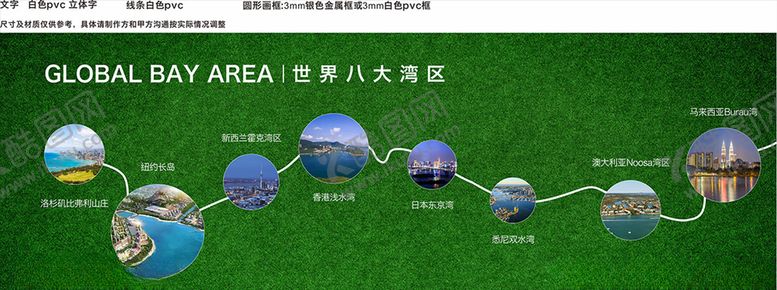编号：95710305031730467908【酷图网】源文件下载-看房通道世界八大湾区