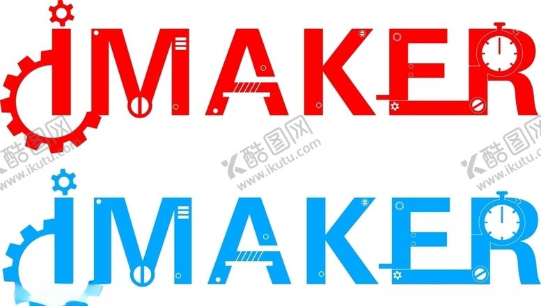 编号：68603105141538306611【酷图网】源文件下载-IMAKER形象墙字