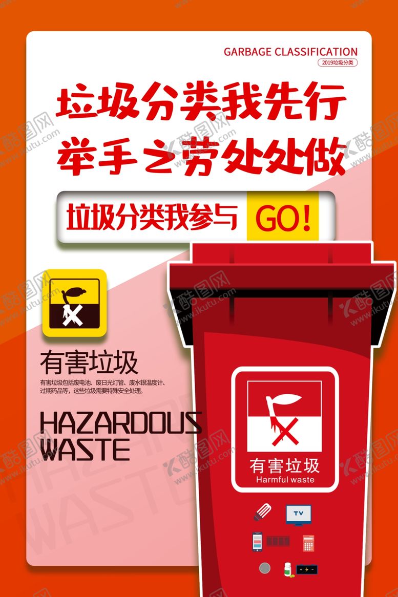 编号：24826806270233384646【酷图网】源文件下载-垃圾分类社会公益活动海报素材