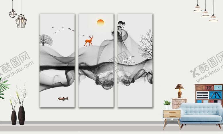 编号：82691209220325087997【酷图网】源文件下载-水墨画