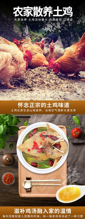 土鸡详情页
