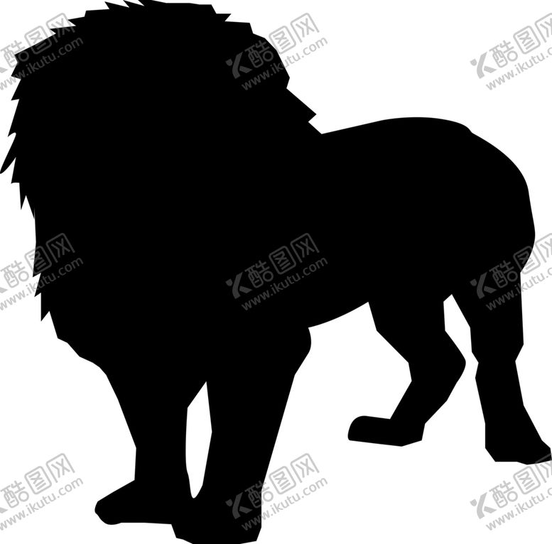 编号：32985906182309209705【酷图网】源文件下载-动物剪影