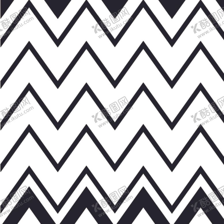 编号：48670810141546227042【酷图网】源文件下载-黑白简约花纹图案设计