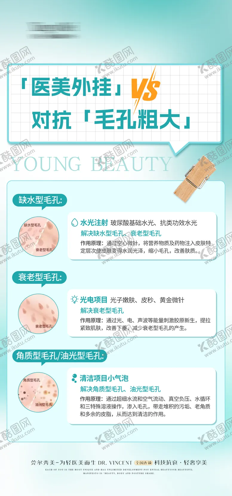 编号：98239302161255095521【酷图网】源文件下载-医美科普毛孔粗大科普