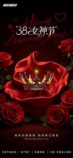 38女神节海报