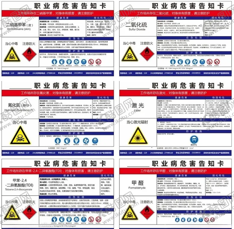 编号：36025106250023525193【酷图网】源文件下载-危害告知卡