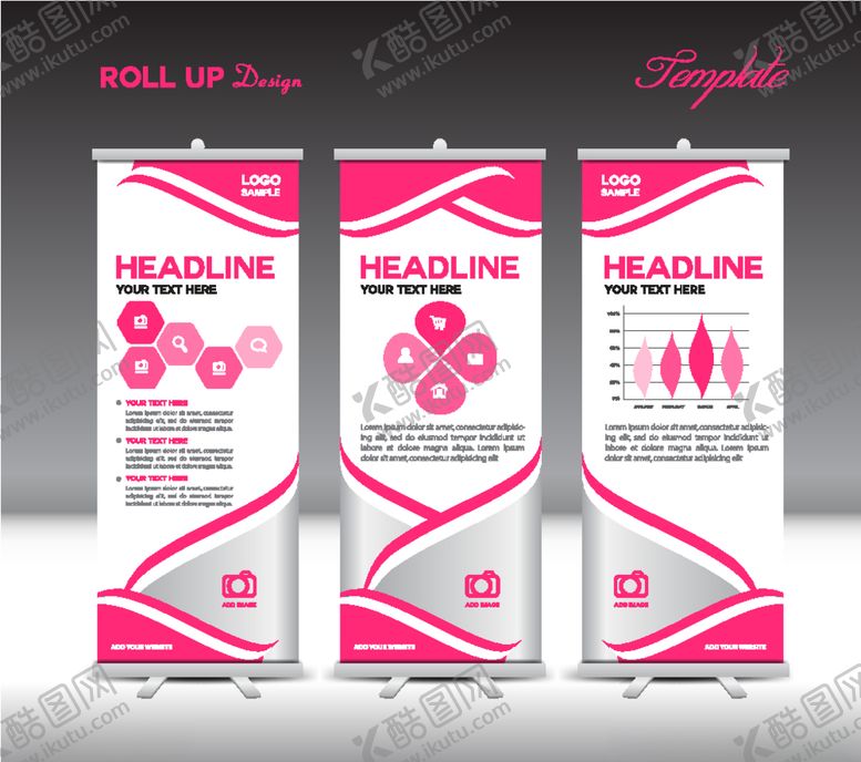 编号：97413610290956489365【酷图网】源文件下载-个性时尚展架