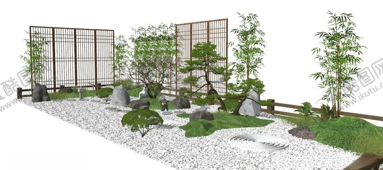 编号：55327205152218346789【酷图网】源文件下载-日式景观庭院