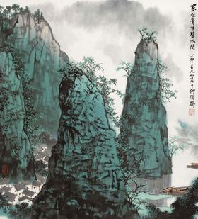 山水画
