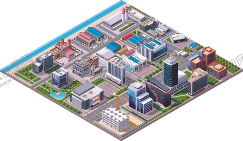 编号：86944910052050378882【酷图网】源文件下载-建筑模型