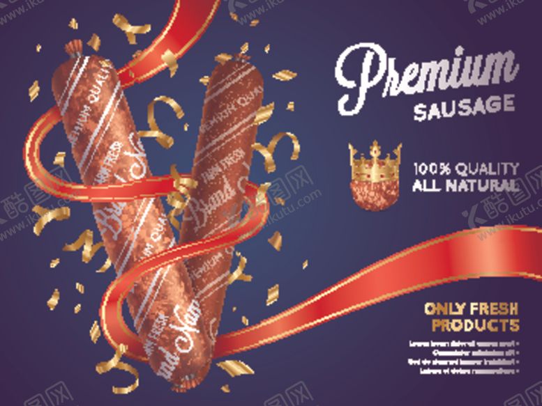 编号：44910210051856205116【酷图网】源文件下载-香肠