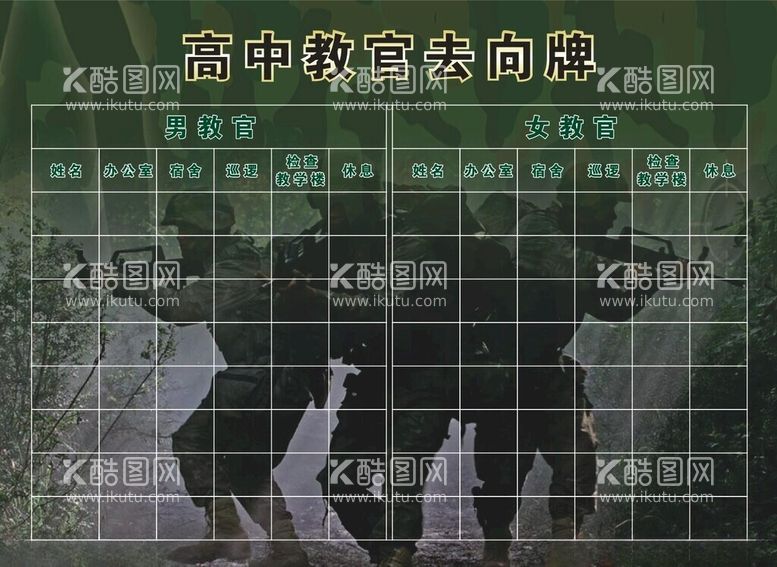 编号：11872412030207096548【酷图网】源文件下载-去向牌