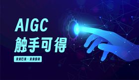 AIGC科技互联网海报