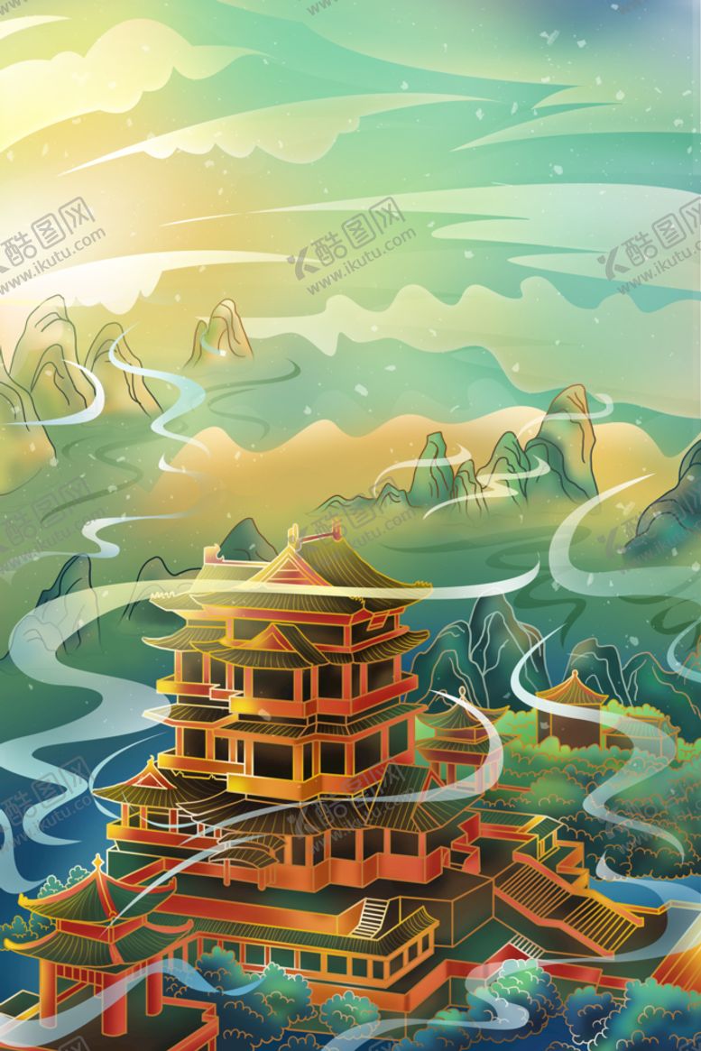编号：96231409291300021853【酷图网】源文件下载-国潮
