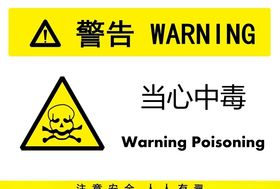 当心中毒