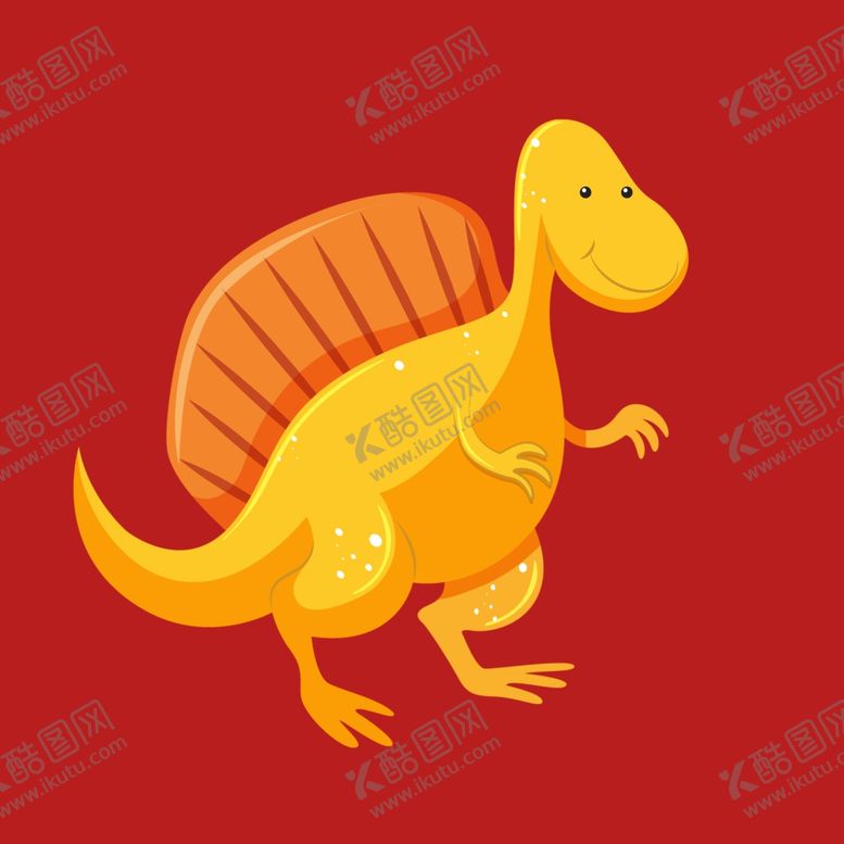 编号：67865801251007159296【酷图网】源文件下载-手绘卡通恐龙