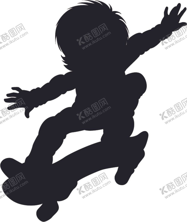 编号：83052007041736387715【酷图网】源文件下载-运动素材剪影