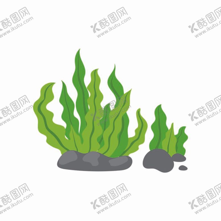 编号：28298812050831028310【酷图网】源文件下载-卡通海草